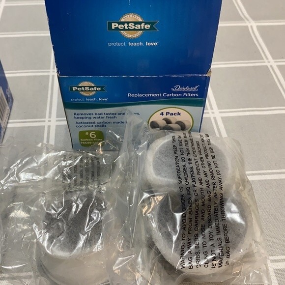 PetSafe Carbon Filters PAC00-13906 Drinkwell Avalon Pagoda Sedona Water Fountain - Picture 9 of 9